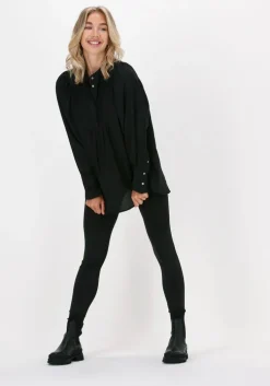 zwarte co'couture blouses calium volume shirt