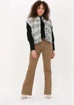 zwarte co'couture blouses lisissa frill blouse