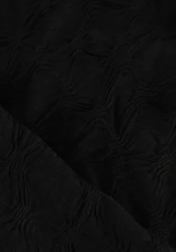 zwarte co'couture mini jurk dalia drape dress