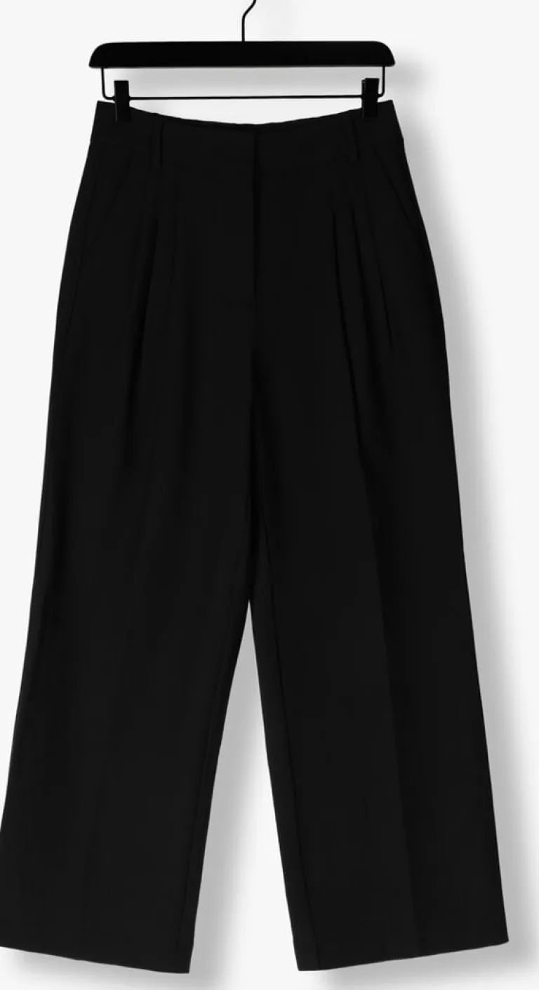 CO'COUTURE e co'couture pantalon vola pleated long pant>DAMES Broeken