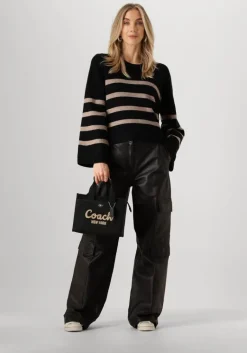 CO'COUTURE e co'couture truien/vesten maja button stripe><noscript><img width=