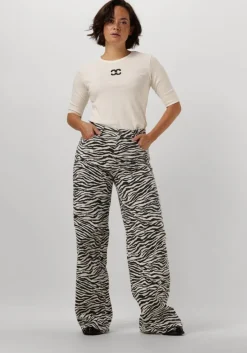 CO'COUTURE e co'couture wide jeans zion zebra wide pant>DAMES Jeans