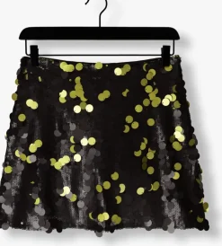 zwarte colourful rebel minirok jilly sequins skirt