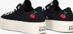 zwarte converse lage sneakers chuck taylor all star low
