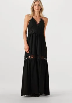 zwarte copenhagen muse maxi jurk cm asleah dress