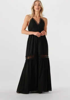 zwarte copenhagen muse maxi jurk cm asleah dress