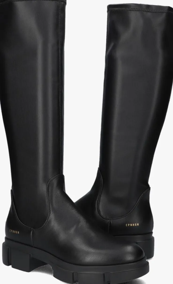 zwarte copenhagen studios hoge laarzen cph556