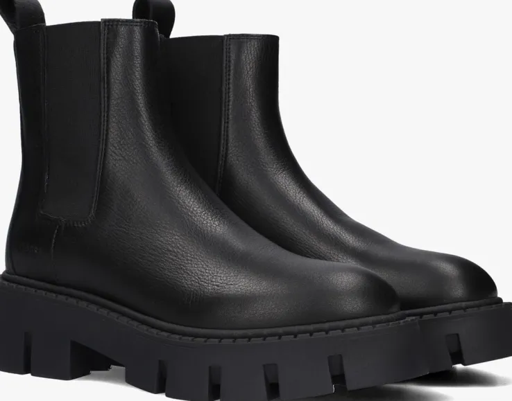 zwarte copenhagen studios chelsea boots cph137