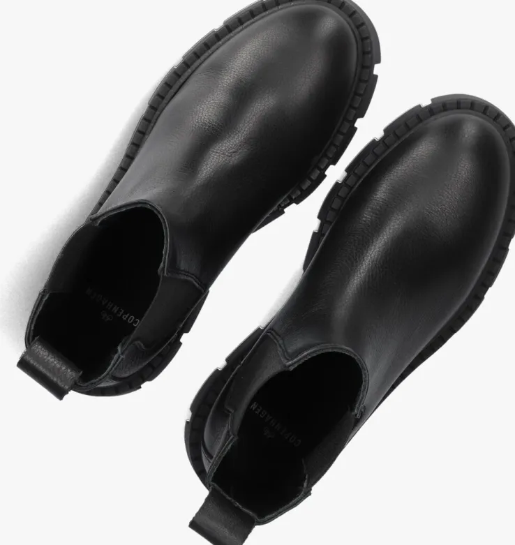 zwarte copenhagen studios chelsea boots cph137