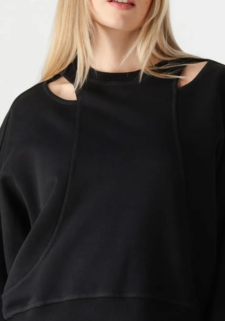 zwarte deblon sports sweater amelie