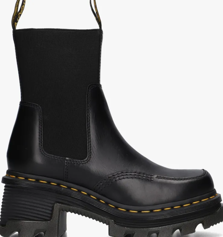 zwarte dr martens enkelboots corran
