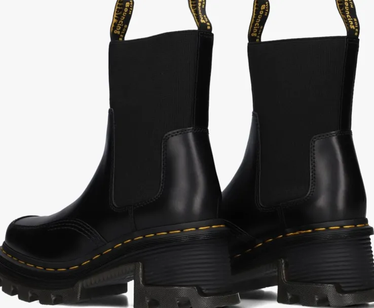 zwarte dr martens enkelboots corran