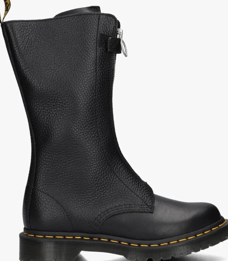 DR MARTENS e hoge laarzen 1b99 front zip>DAMES Laarzen