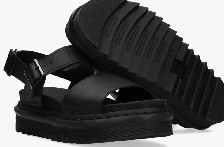 DR MARTENS e platte sandalen voss>DAMES Sandalen