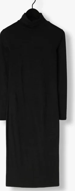 zwarte edited maxi jurk gustava dress