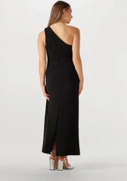 zwarte edited maxi jurk joelle dress