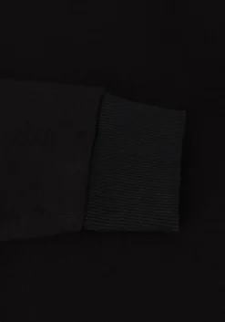 zwarte edited midi jurk chana dress