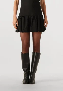 zwarte edited minirok weronika