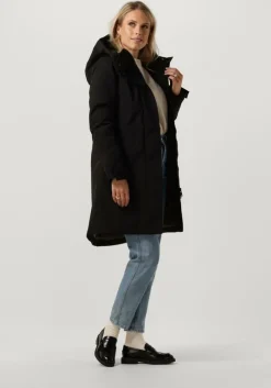 zwarte elvine parka's eline
