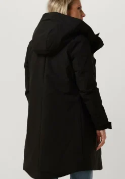 zwarte elvine parka's eline
