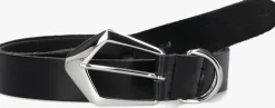 zwarte elvy riem 25620