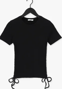 zwarte envii t-shirt enally string tee 5314