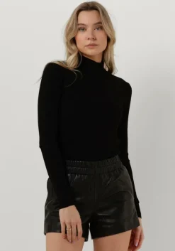 zwarte est'seven tops & t-shirts est'turtle neck lurex nikole