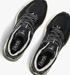 zwarte etonic lage sneakers evolution