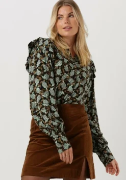 zwarte fabienne chapot blouses philo blouse