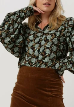 zwarte fabienne chapot blouses philo blouse