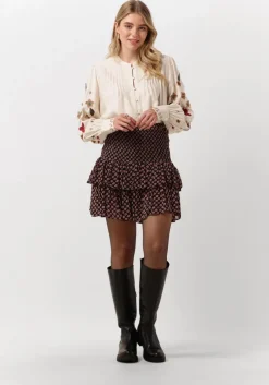 zwarte fabienne chapot minirok mary skirt