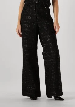 FABIENNE CHAPOT e pantalon remi tweed trousers>DAMES Broeken