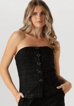 FABIENNE CHAPOT e top twinnie tweed top>DAMES Tops & T-Shirts