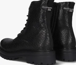 zwarte floris van bommel veterboots sfw-50125