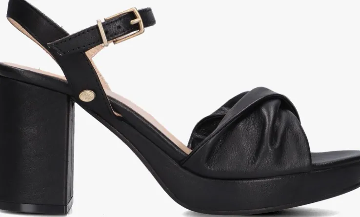 zwarte fred de la bretoniere sandalen 163010174