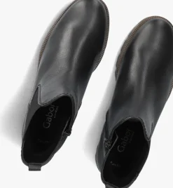 zwarte gabor chelsea boots 051