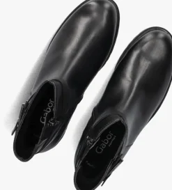 zwarte gabor enkellaarsjes 762