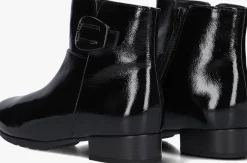 zwarte gabor enkellaarsjes 714.1