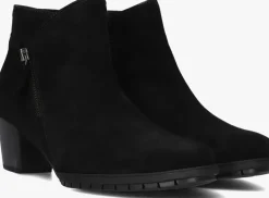 zwarte gabor enkellaarsjes 603.1