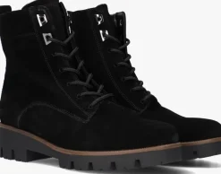 zwarte gabor veterboots 776