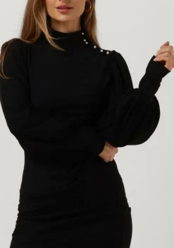 GESTUZ e midi jurk rifagz button puff dress><noscript><img width=