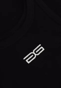 zwarte gestuz top drewgz sl logo tank