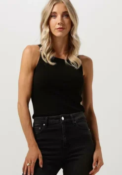 zwarte gestuz top drewgz sl top noos