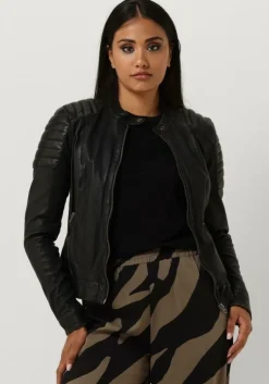 GOOSECRAFT e leren jas biker128>DAMES Jassen