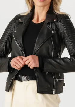 GOOSECRAFT e leren jas biker116><noscript><img width=