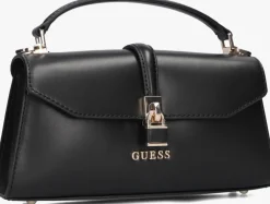 zwarte guess handtas queensland top handle flap