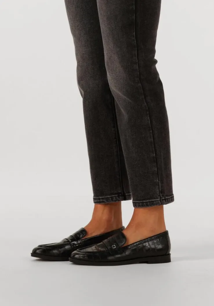 zwarte guess loafers sadien