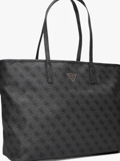 zwarte guess schoudertas power play large