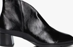 zwarte hassia enkellaarsjes 304811