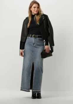 zwarte ibana leren jas blinn